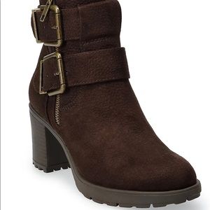 Brand New Dark Brown Boots. Size 8.5